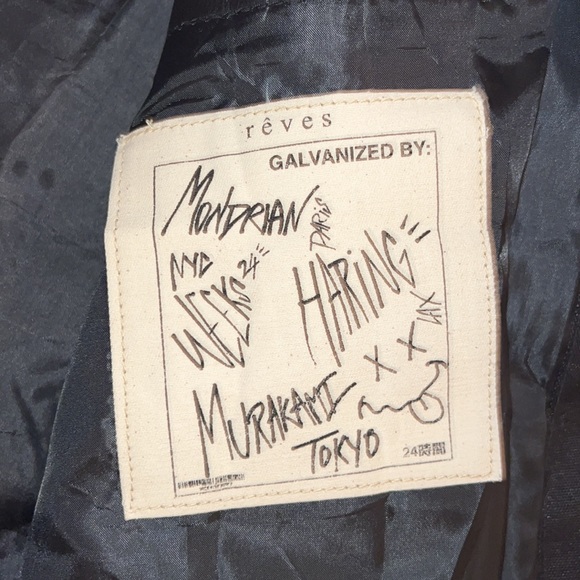 REVES PARIS GALVANIZED 24 VEGAN LEATHER MOTO JACKET.
FABOLOUS WORE THIS JACKET - Picture 6 of 8